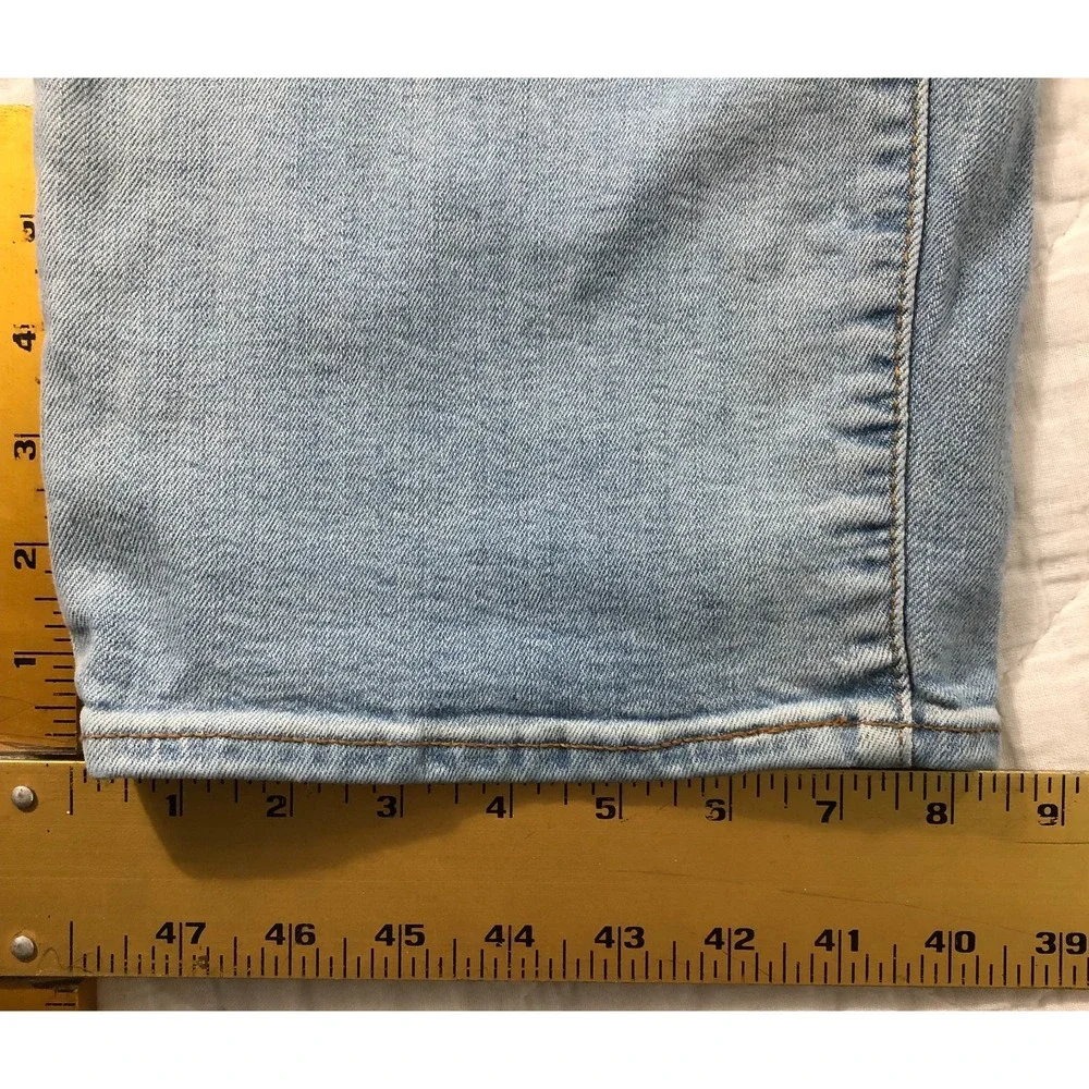 Levi's 541 Jeans Men's Size 42x30 Denim Blue Light Wash Straight Big E (40x28)